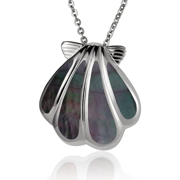 Mother of Pearl Oyster Shell Pendant