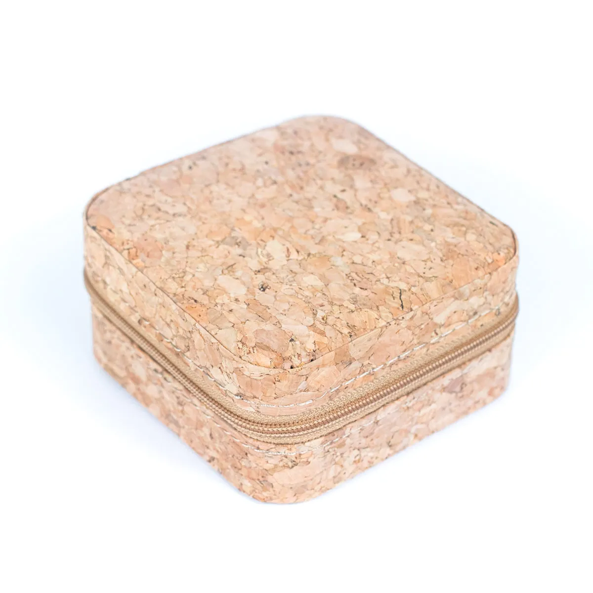 Natural Cork Jewelry Storage Box L-1003