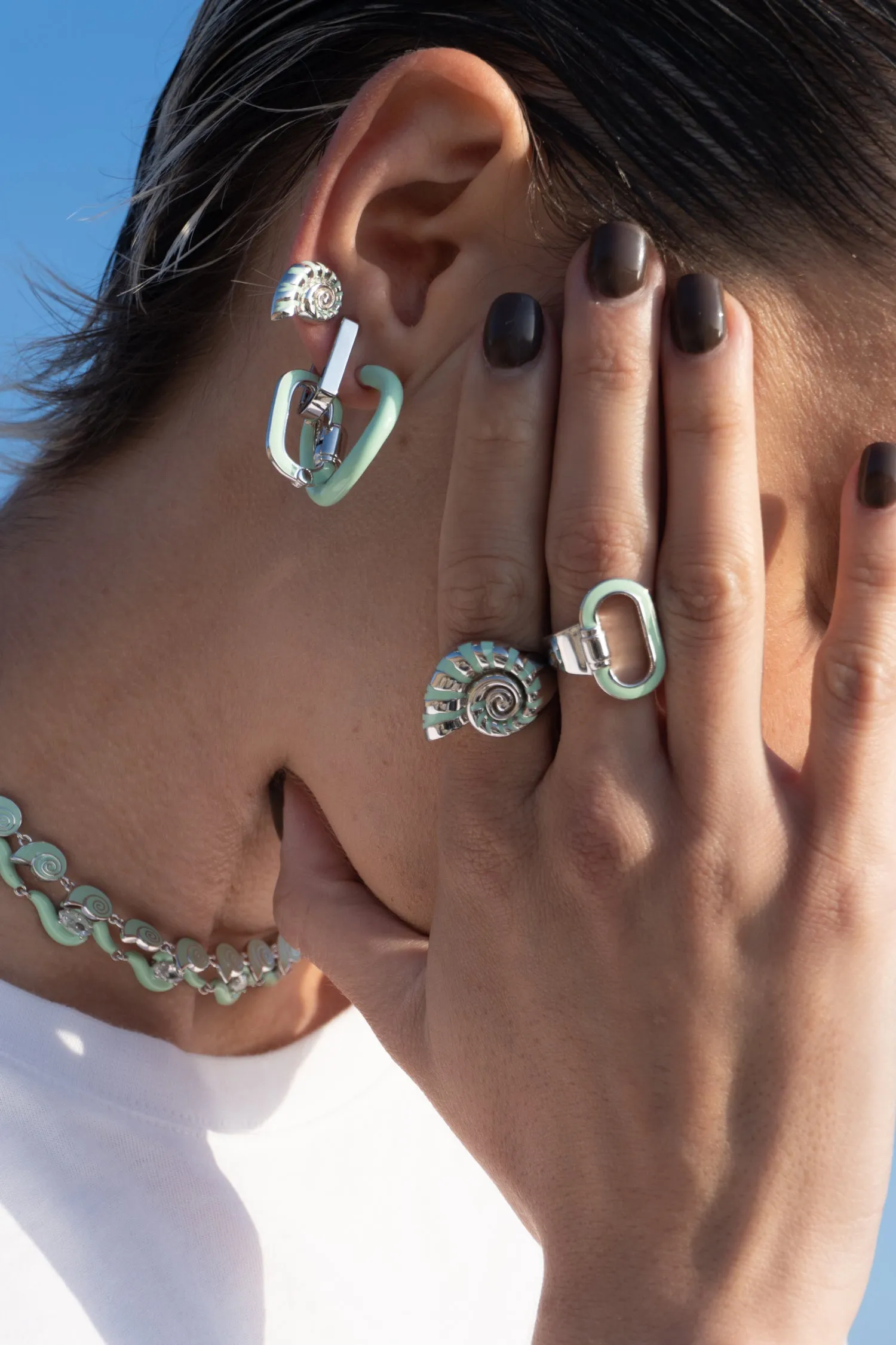 Nautilus Ring Turquoise