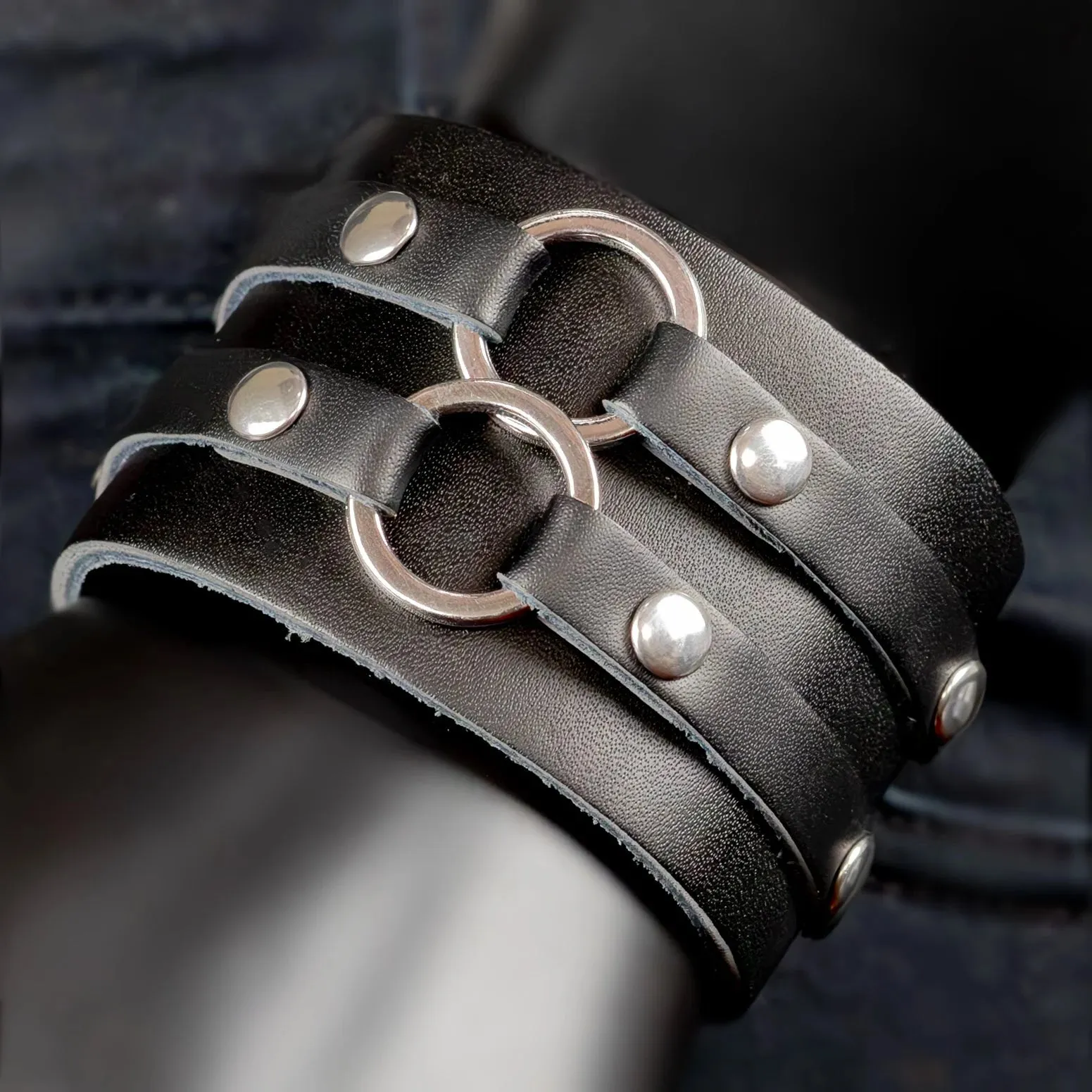 Navarro Double Leather Bracelet