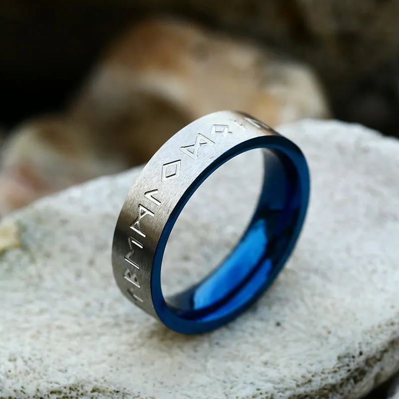 Nordic Viking-Inspired Stainless Steel Rings for Men and Women - Wholesale Titanium Steel Fashion Jewelry