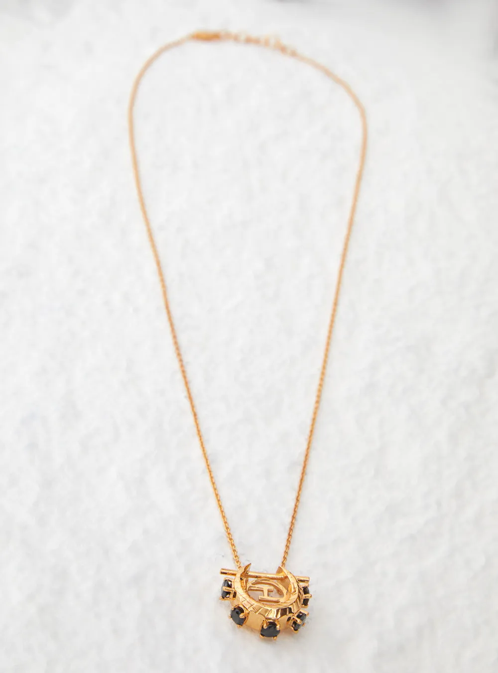 O.H V Crescent Necklace