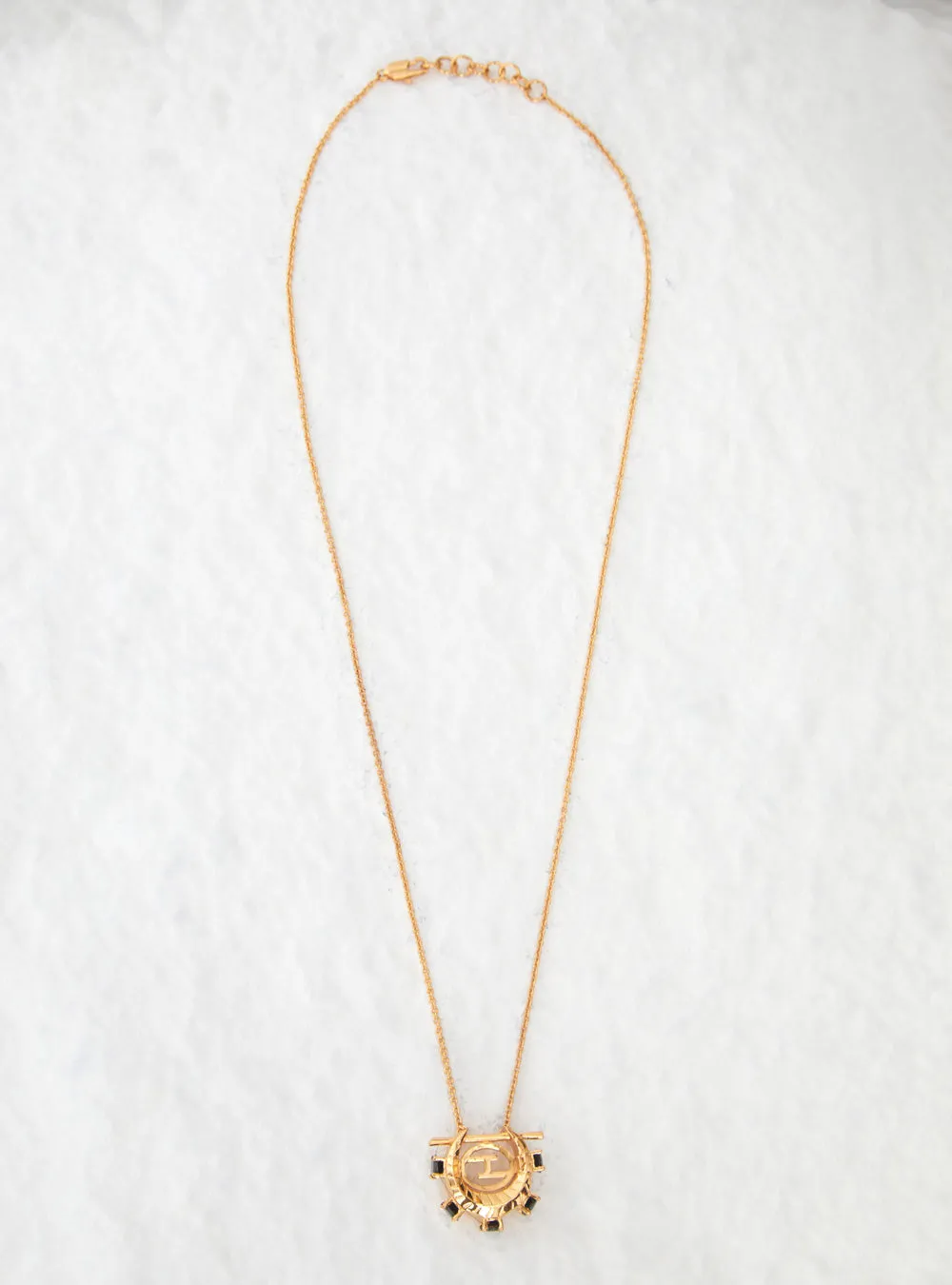 O.H V Crescent Necklace