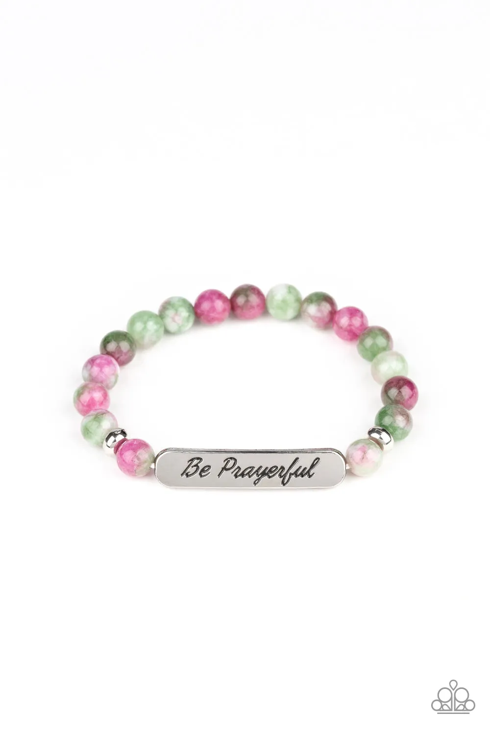 Paparazzi Bracelet ~ Be Prayerful - Purple