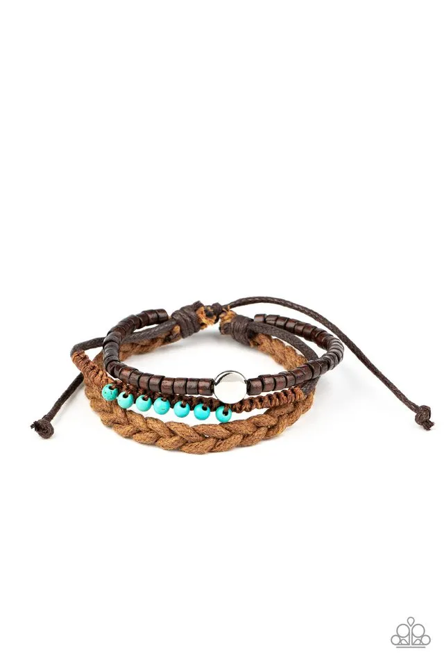 Paparazzi Bracelet ~ Beach Adventure - Blue