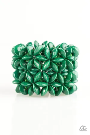 Paparazzi Bracelet ~ Hawaii Haven - Green