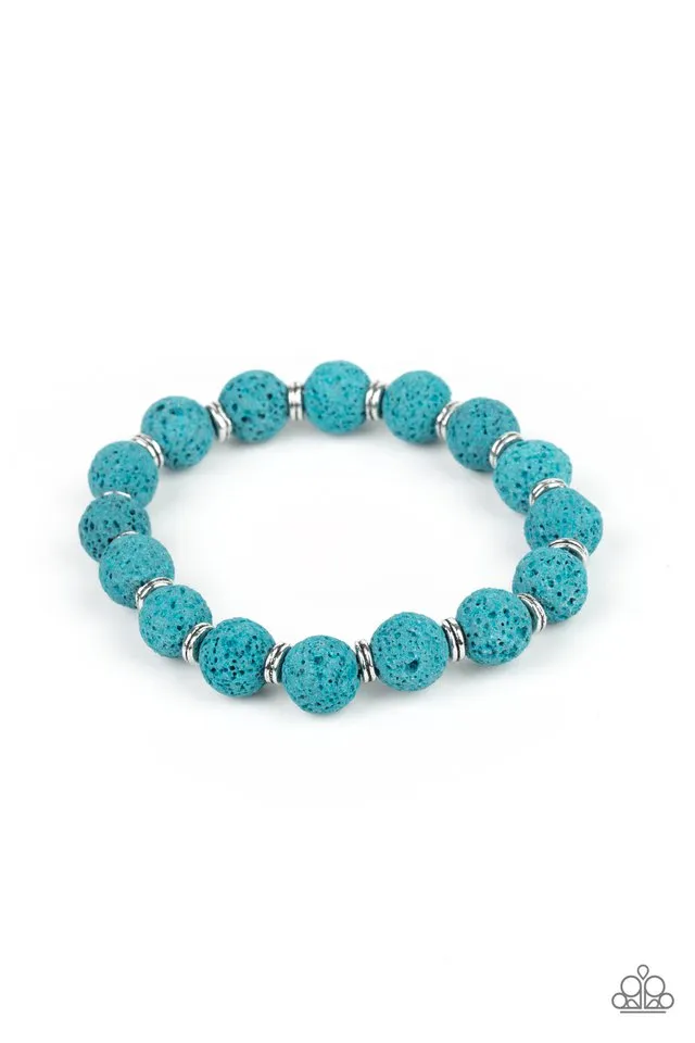 Paparazzi Bracelet ~ Luck - Blue