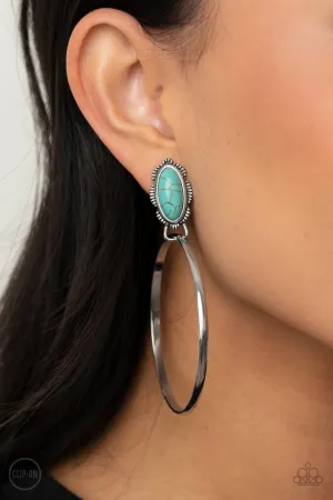 Paparazzi Earring ~ At Long LASSO - Blue