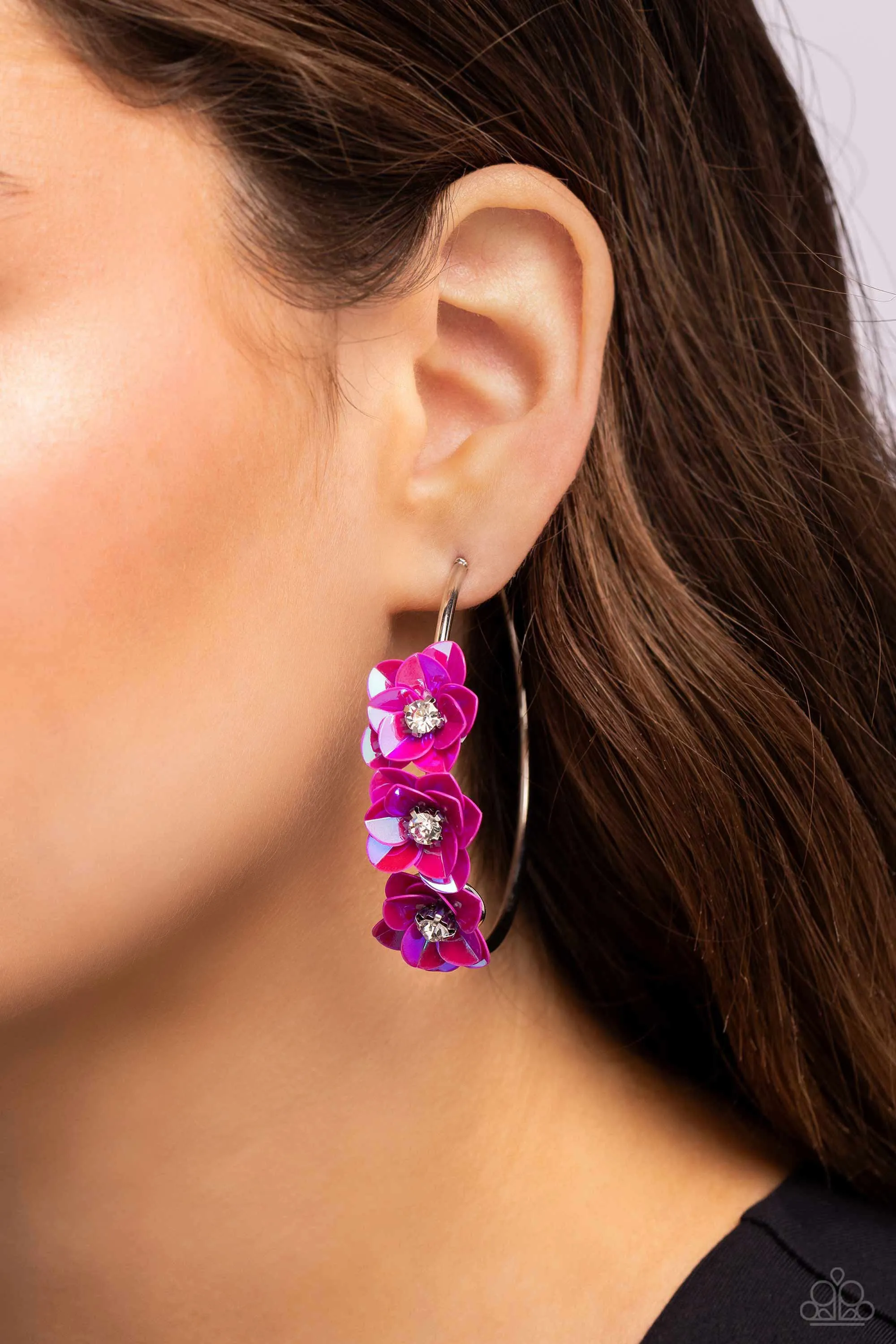 Paparazzi Ethereal Embellishment - Pink Earring