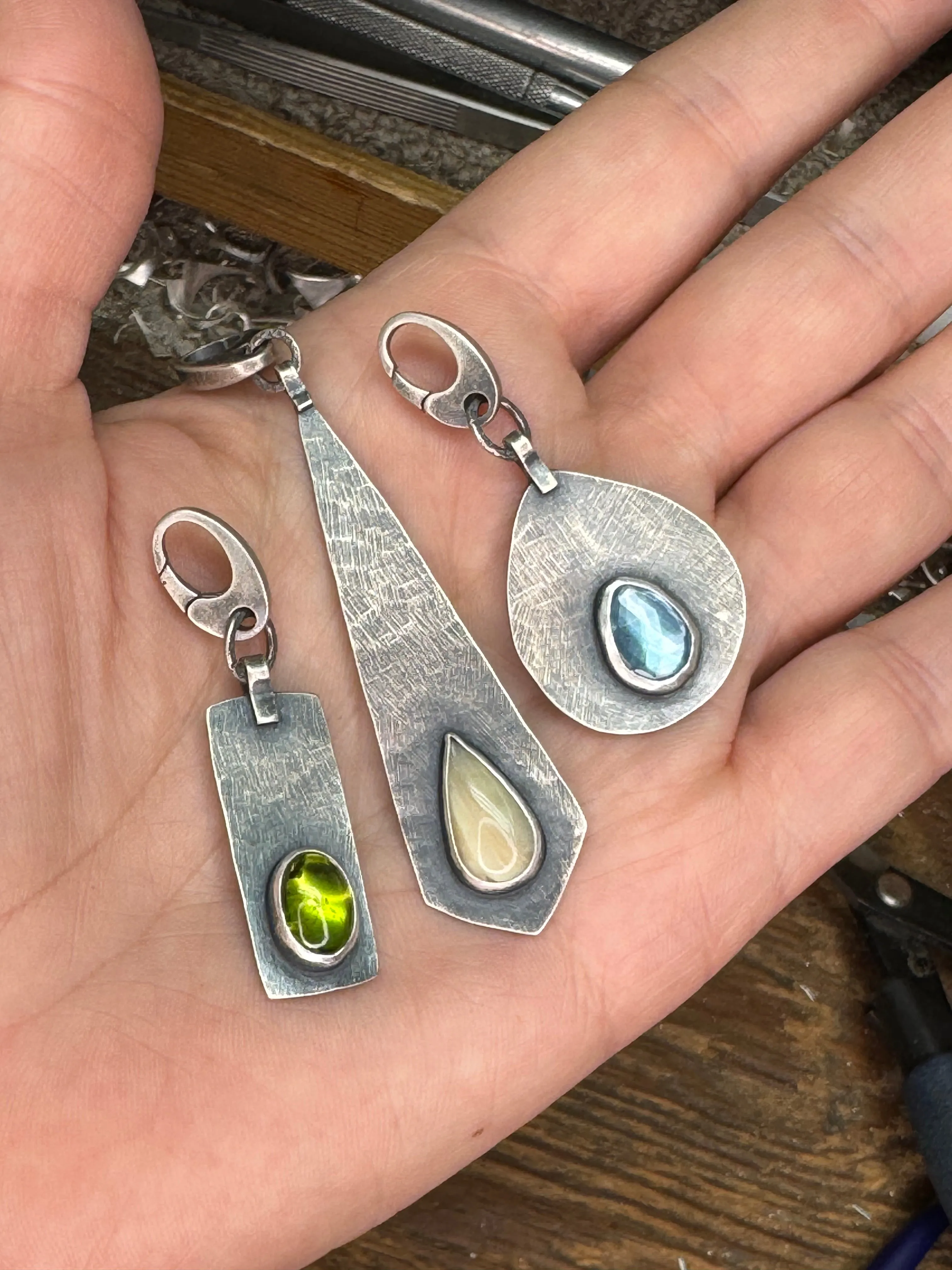 Peridot charm