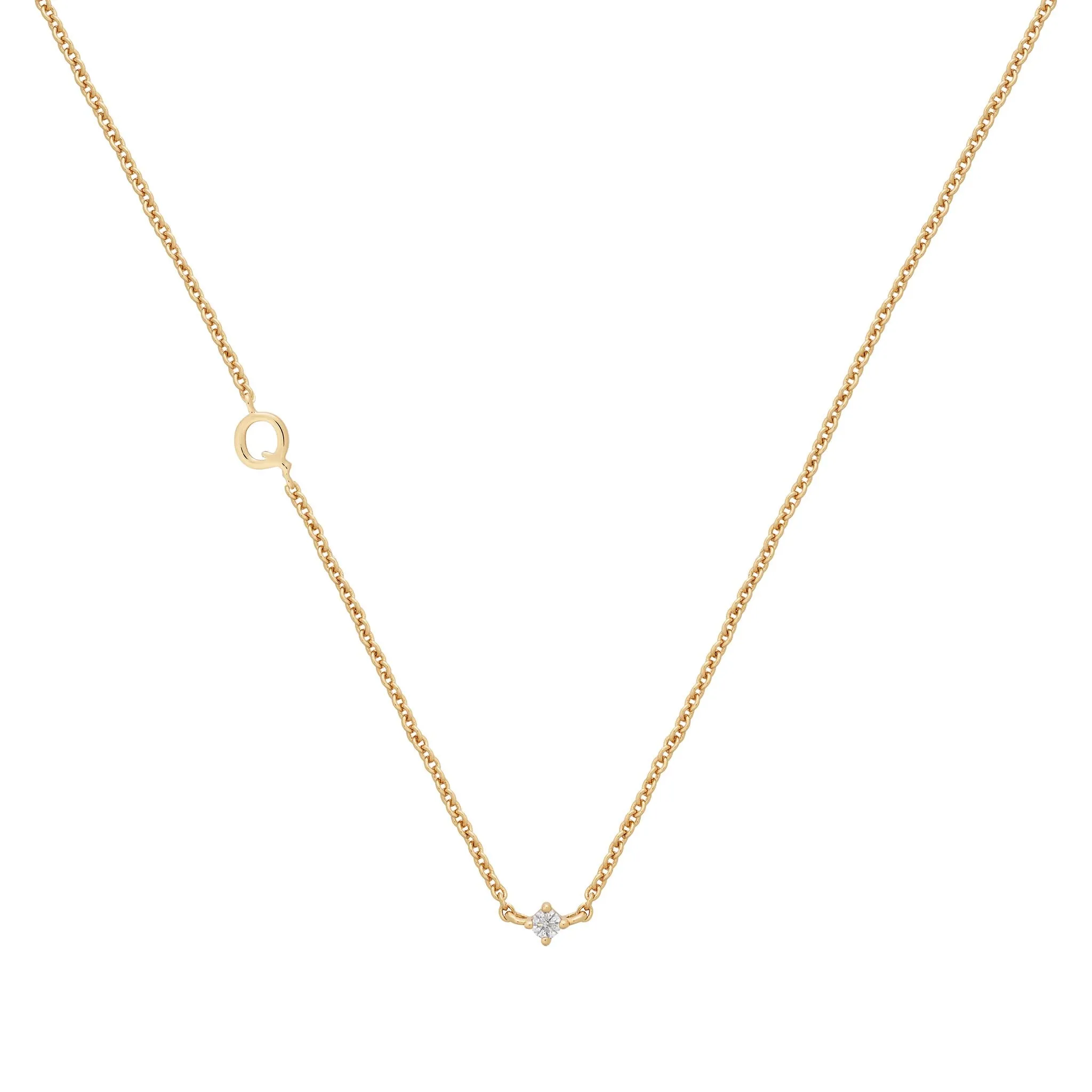 Petite Initial Necklace