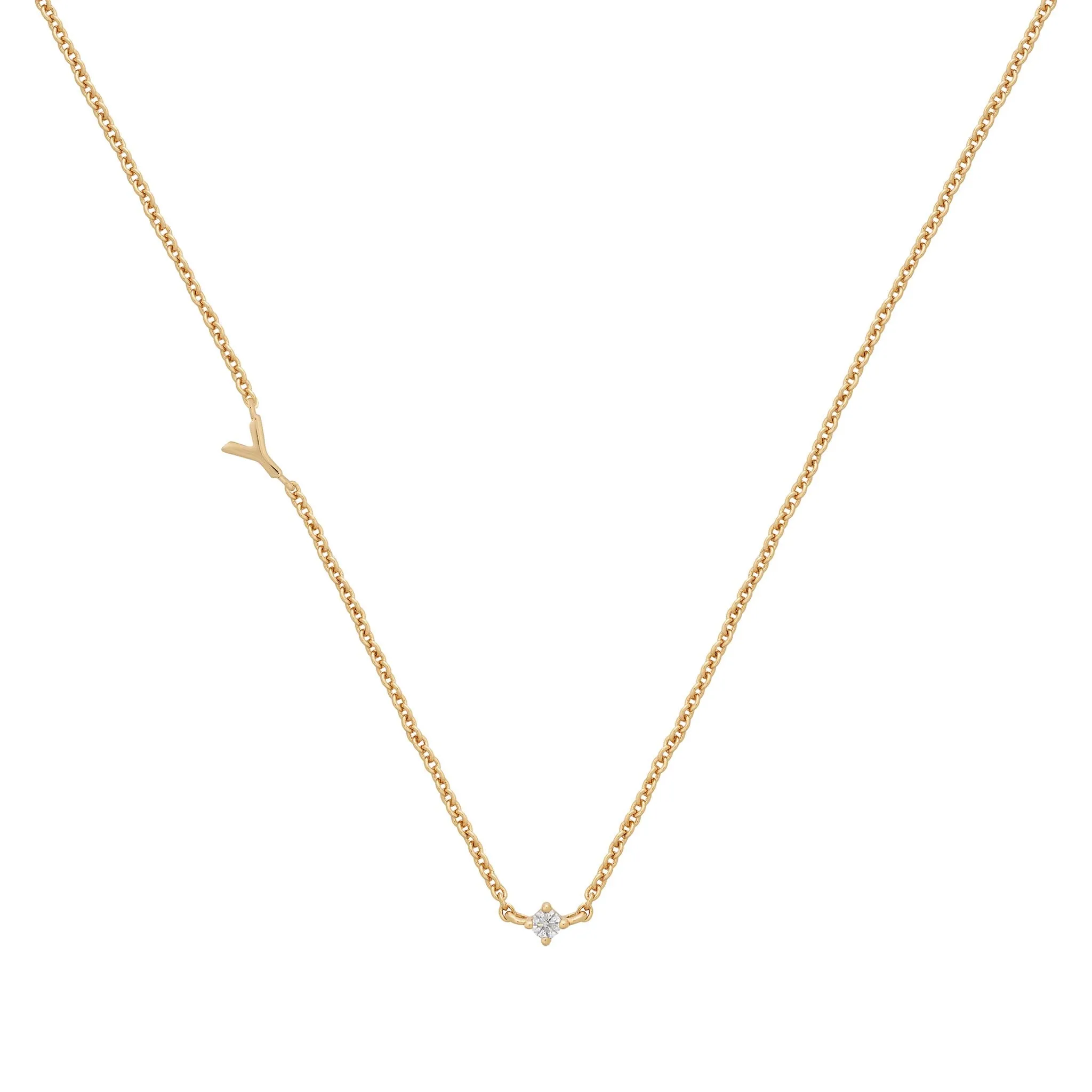 Petite Initial Necklace