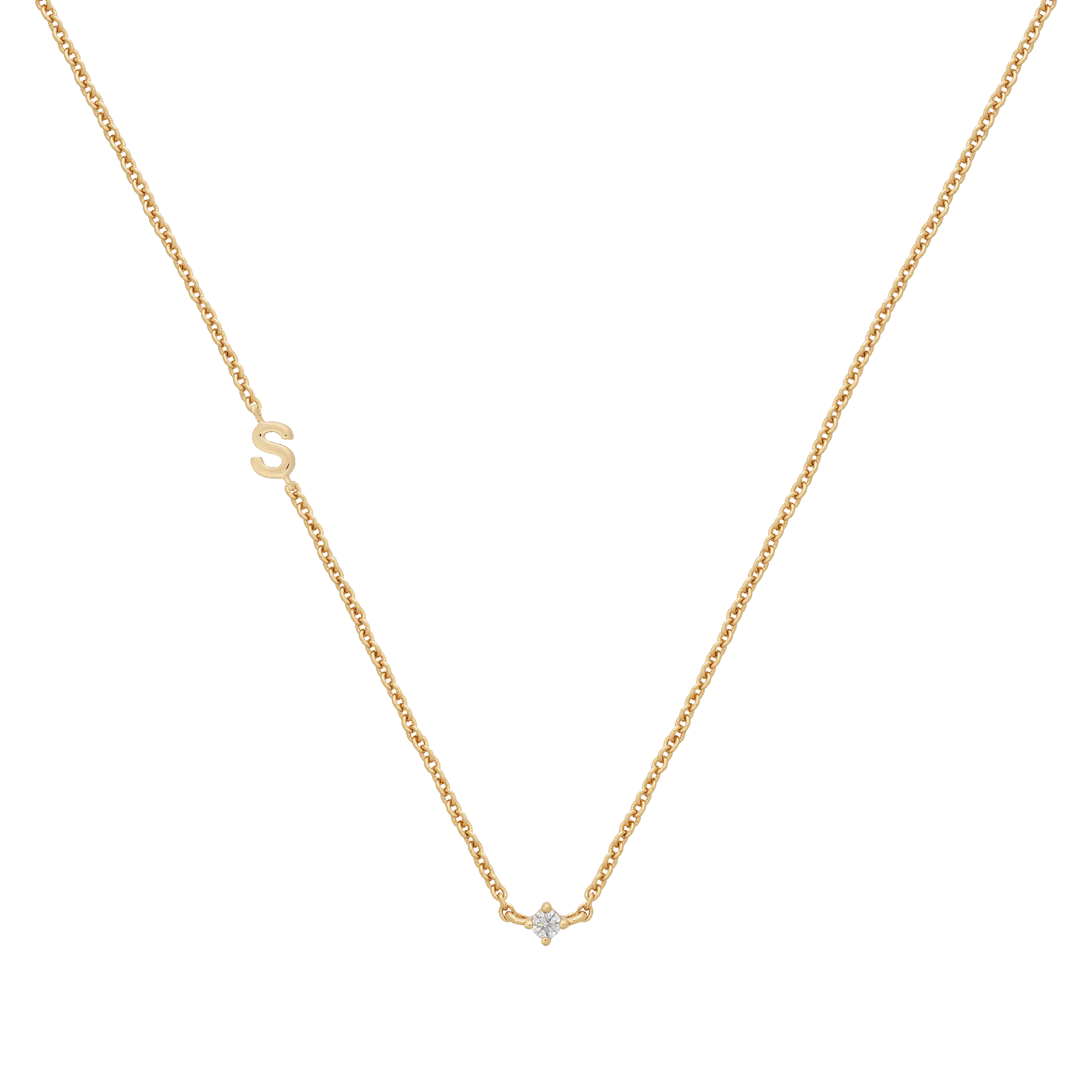 Petite Initial Necklace