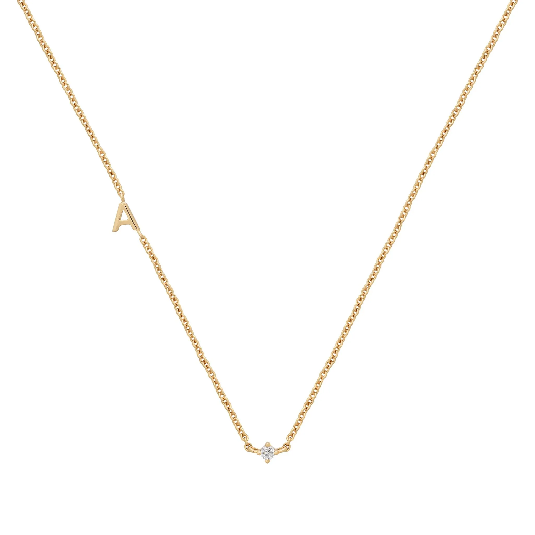 Petite Initial Necklace