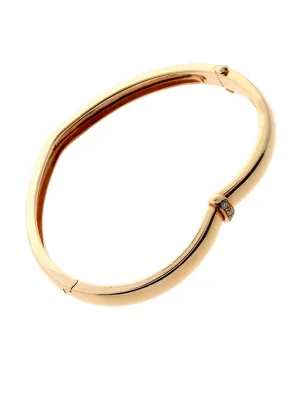 Piaget Diamond Heart Bangle Rose Gold