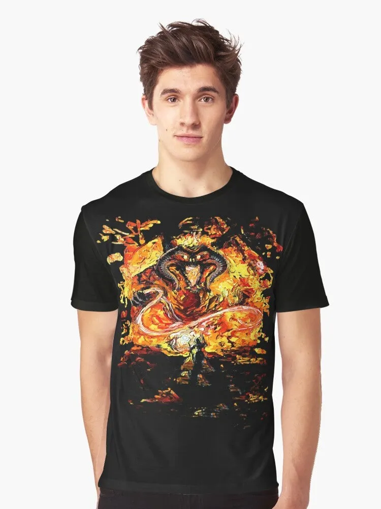 "Lord of the Rings" Graphic T-Shirt - Van Gogh Never Passed (Version 2)