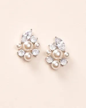 Rebecca Pearl Stud Earrings