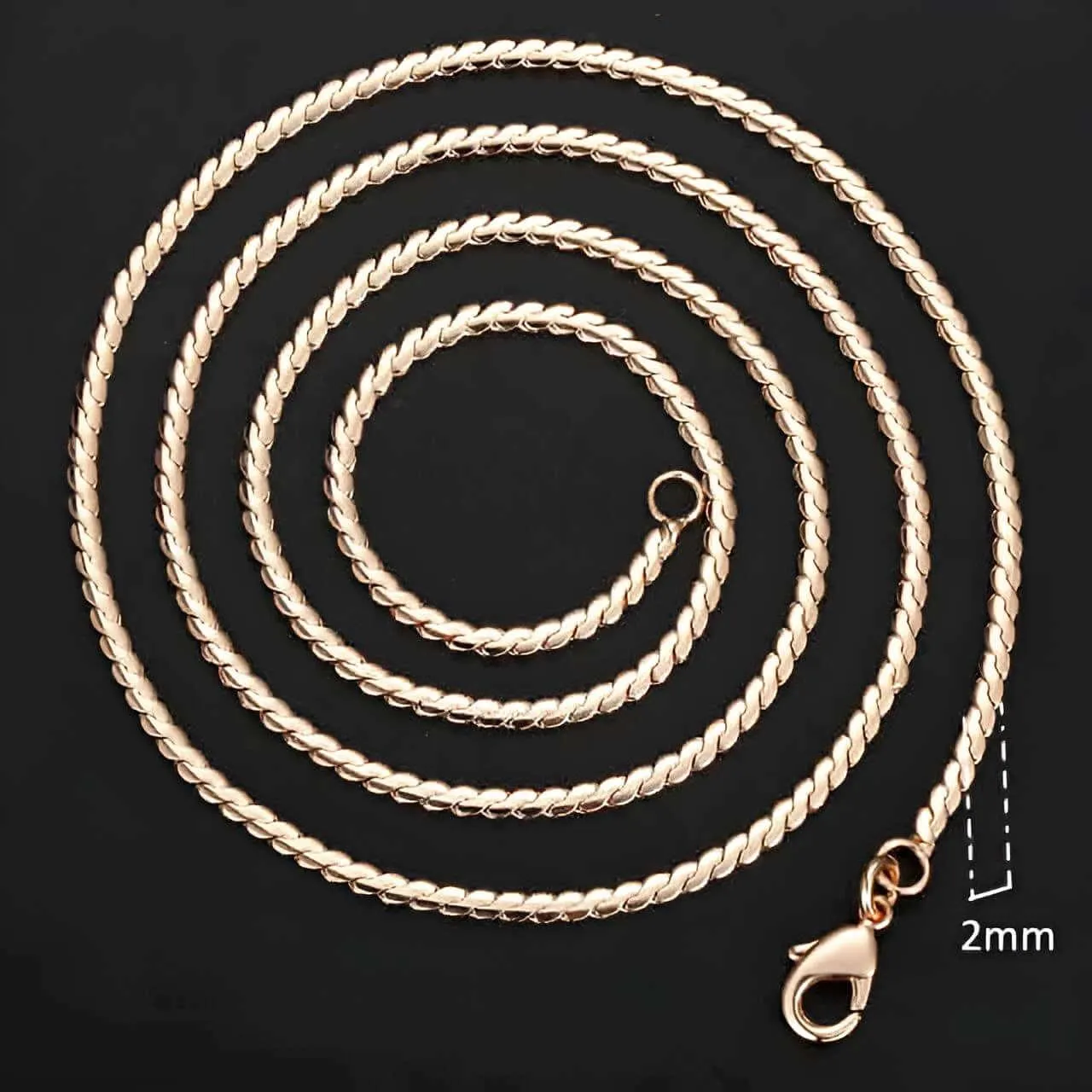 Rose Gold Rope Chains