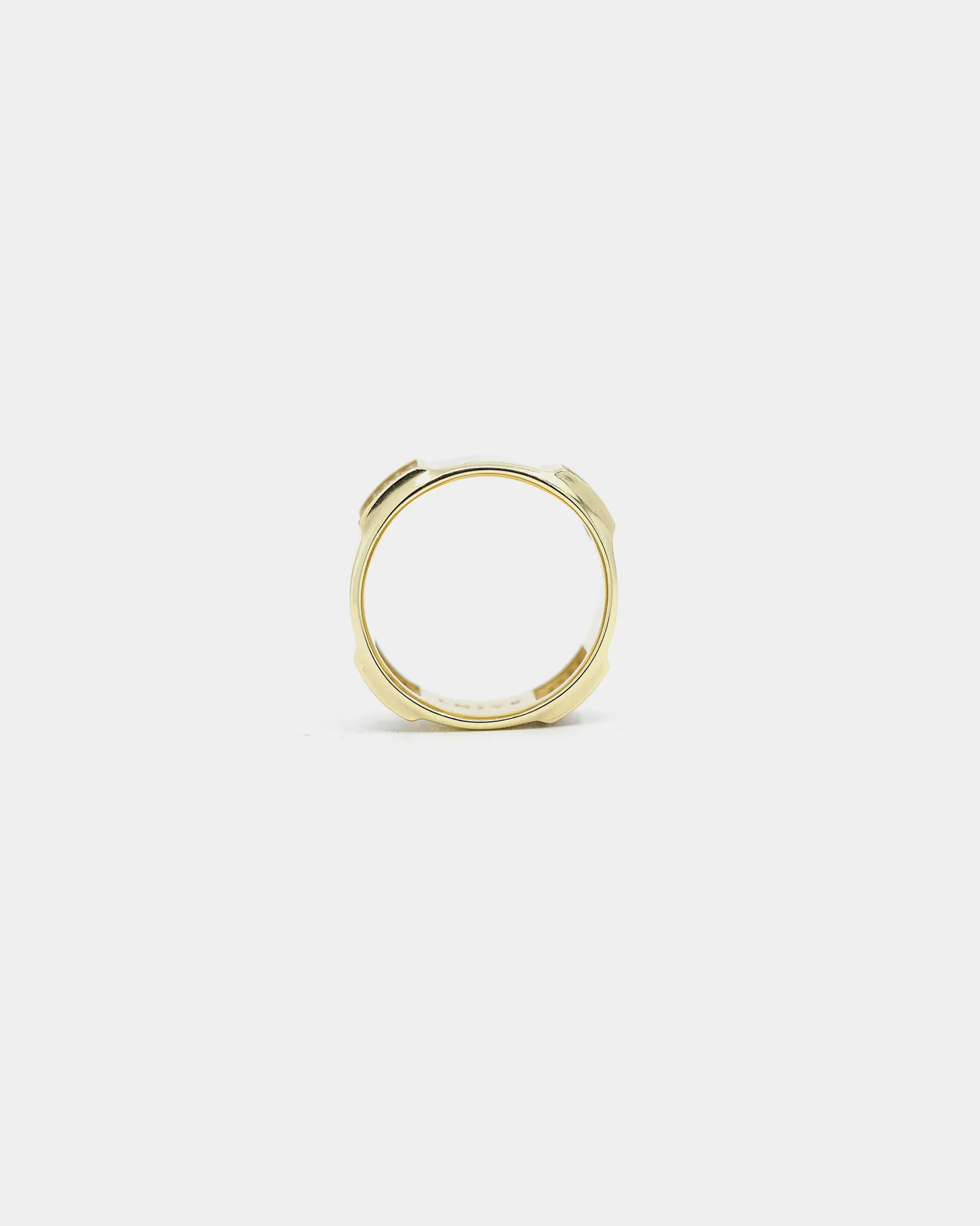 Saint Morta Men's Odin Iced Ring Iced Gold