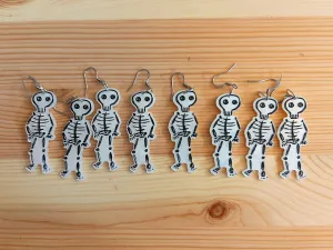 SKELETON EARRINGS | Adopt a Skele-friend!