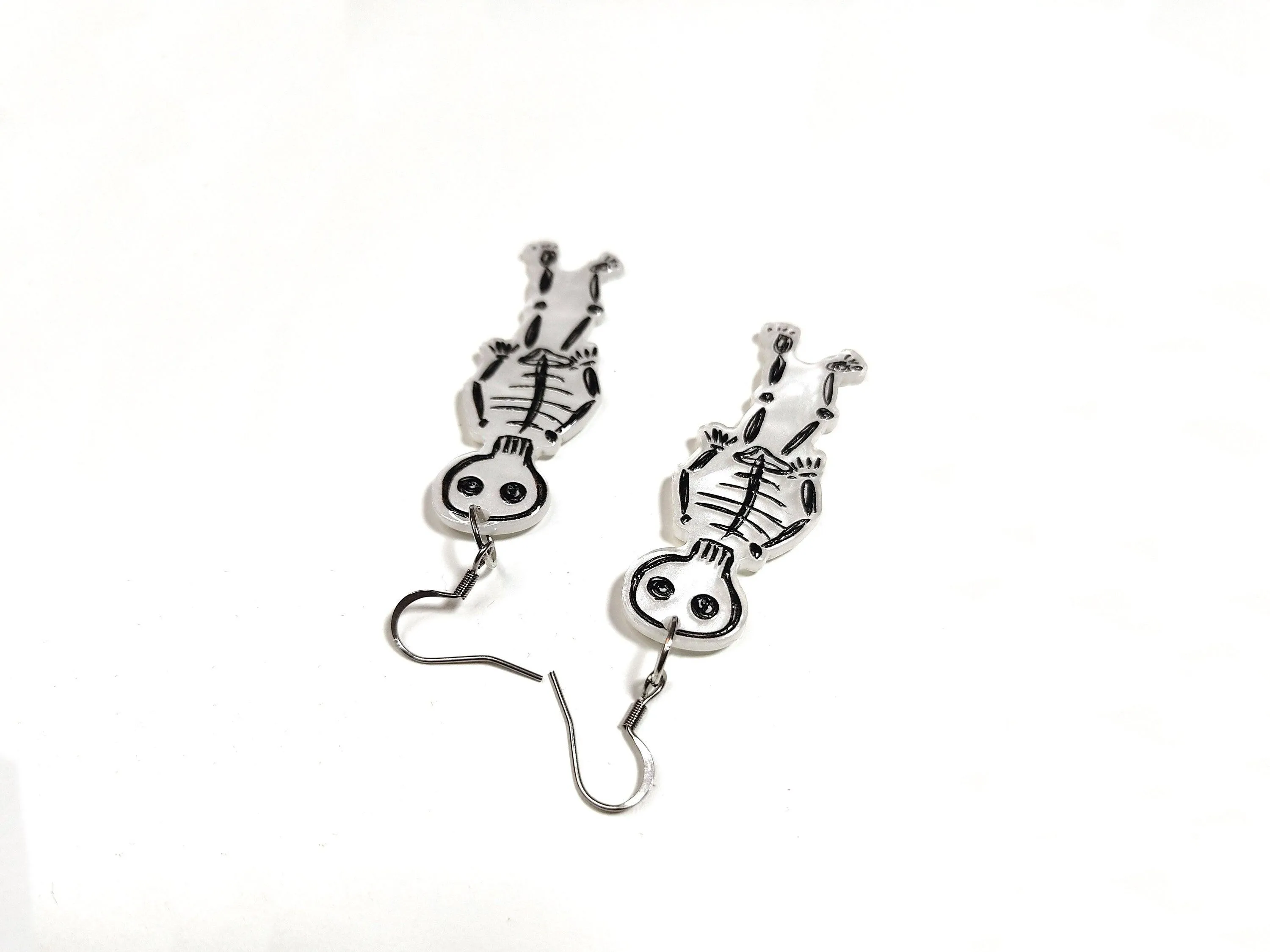 SKELETON EARRINGS | Adopt a Skele-friend!