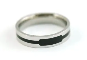 Stylish Stainless Steel Mens Ring Band