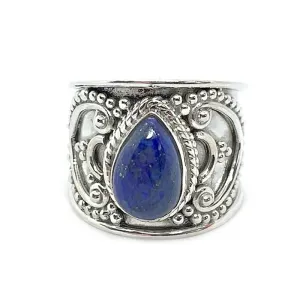 Sunil Lapis Lazuli Gypsy Ring