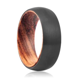 TRIFEX | Tungsten Ring Zebra Wood