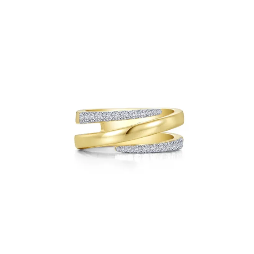 Two-Tone Wrap Ring