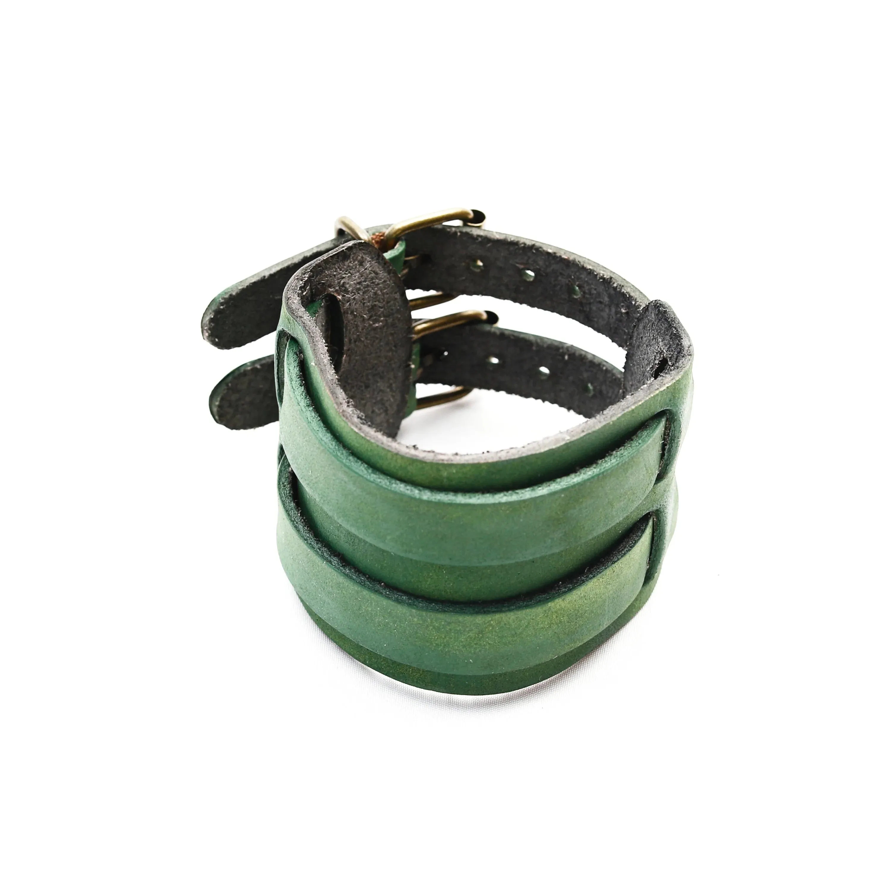 Ugolino Leather Buckle Cuff