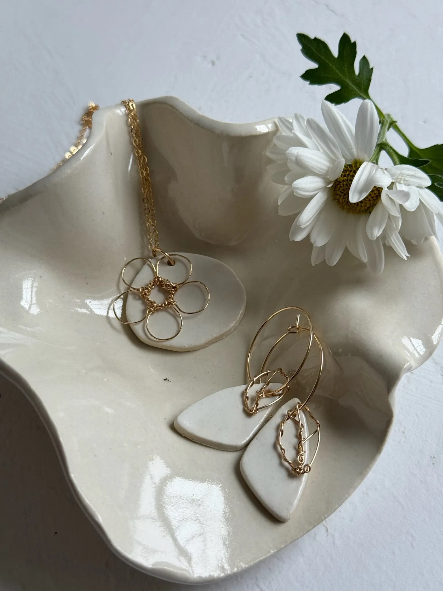 Whimsical Leaf Earring