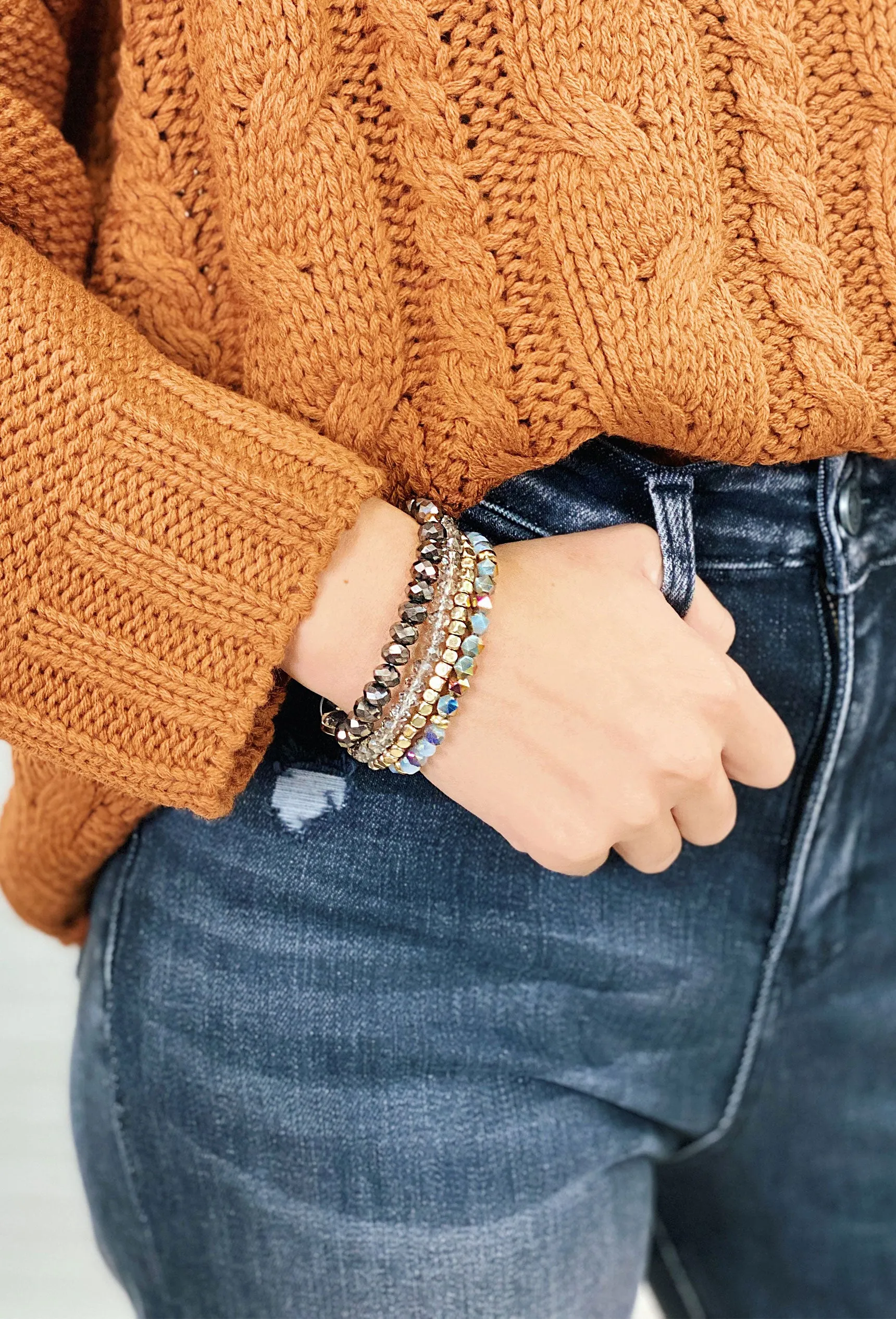 Wilderness Iridescent Bracelet Set